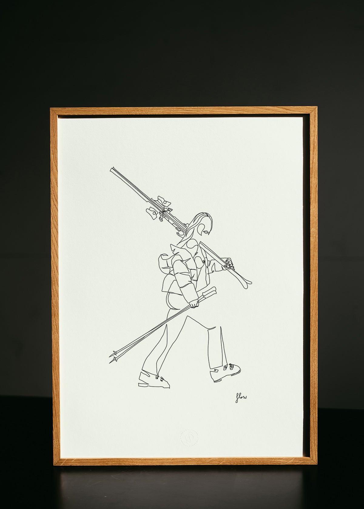 Skier on the mountain