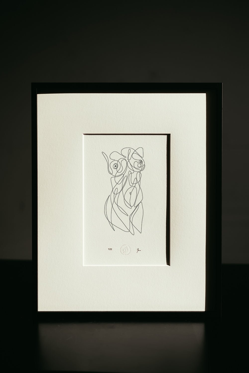 Muse: One-Line Art Print (Limited Edition)