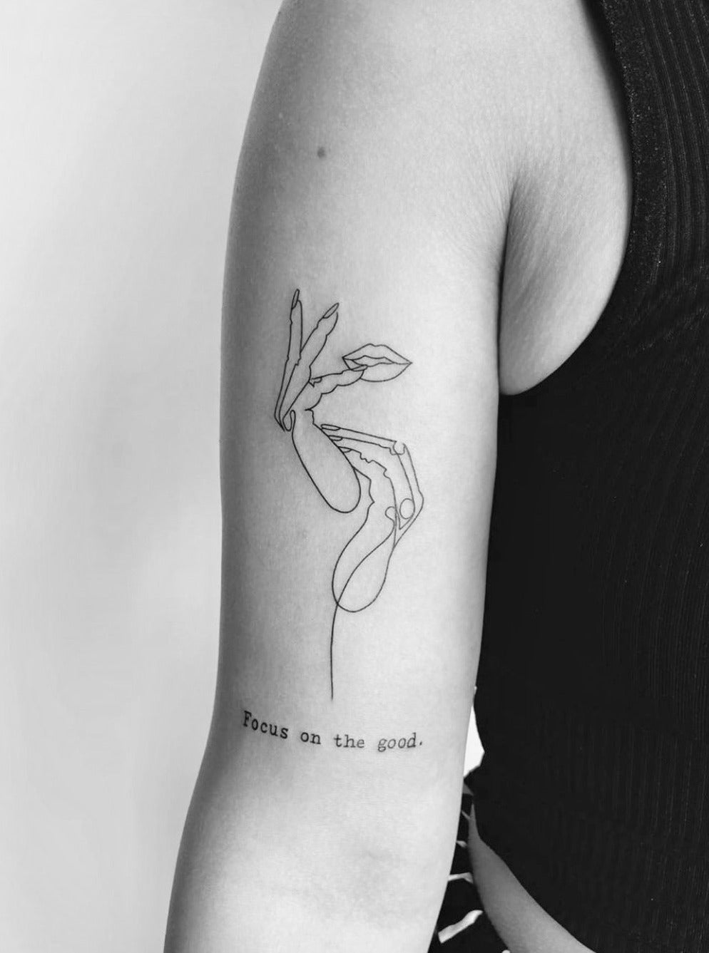 Line Work Tattoos for Women: Elegant & Bold